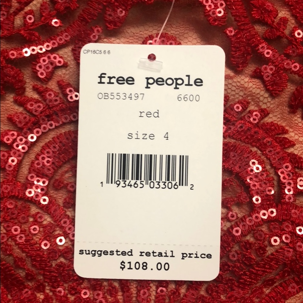 FREE PEOPLE Night Shimmers Mini Dress - Picture 12 of 14
